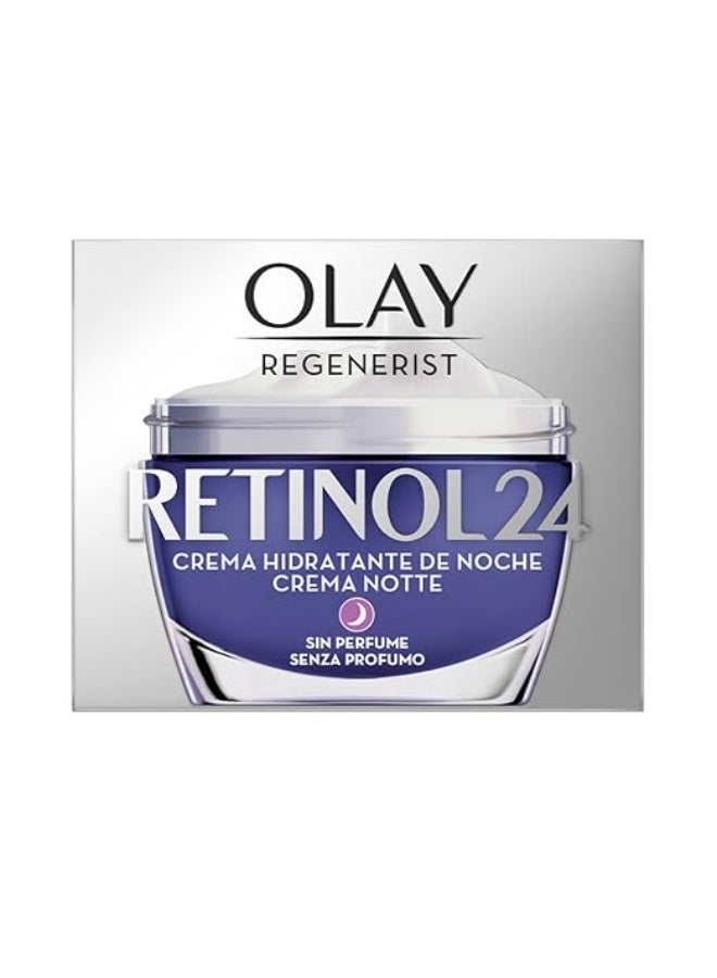 Olay Regenerist Retinol24 Moisturising Night Cream Perfume 50 g - Image 1